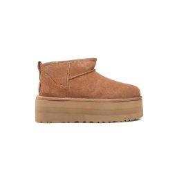 UGG Ghete Classic Ultra Mini Platform 1135092 00KD chestnut