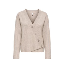 ONLY Jachetă Onlkatia Rib Button 15374822 16-1211 TCX mocha meringue
