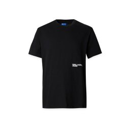 KARL LAGERFELD T-Shirt Klj Reg Big Monogram B4M17031 999 black