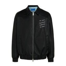 KARL LAGERFELD Geacă Klj X Pt Faux Leather B4M15056 999 black