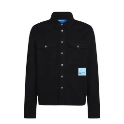 KARL LAGERFELD Cămaşă Klj X Pt Overshirt B4M16003 999 black
