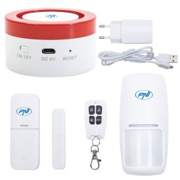 Sistem de alarma wireless PNI Safe House PG600LR cu WiFi si Tuya