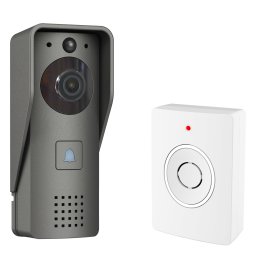 Interfon video inteligent WiFi PNI House 910 HD cu control Tuya