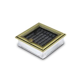 Grila de ventilatie pentru semineu 4Fire Retro 17 x 50 cm cu jaluzea
