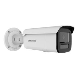 Camera IP bullet Hikvision AcuSense 4MP 2.8mm, IR/WL 80m, IK10, slot SD