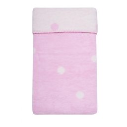Paturica bebelusi Bumbac Buline 75x100 Womar, Roz