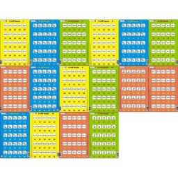 Set 16 Puzzle-uri 0 - 100, 25 Piese Larsen LRP_48