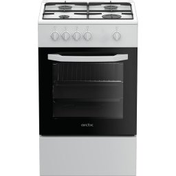 Aragaz Arctic AGM5500F, 4 arzatoare, Gaz, 50 cm, Alb