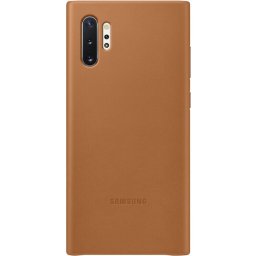 Husa Originala din Piele, Samsung Galaxy Note 10, Maro