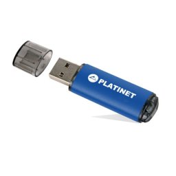 Memorie USB, PLATINET, 32GB, X-Depo, USB 2.0, Albastru