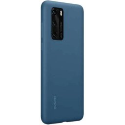Carcasa pentru HUAWEI P40, 51993721, silicon, albastru
