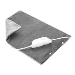 Pad cu incalzire electrica Medisana HP 605 61003, 100 W, 30 x 40 cm, 3 setari de temperatura, Oprire automata, Albastru/Gri