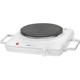 Clatronic EKP 3582 Plita electrica, 1500W, Indicator luminos, Alb