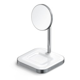 Incarcator wireless Satechi Magnetic 2-in-1, pentru iPhone si AirPods