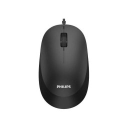 Mouse Philips SPK7207BL, cu fir, Negru