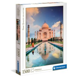 Puzzle Clementoni - Taj Mahal, 1500 piese