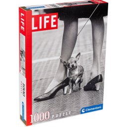 Puzzle din 1000 de piese Clementoni - Chihuahua