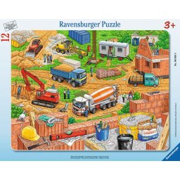 Puzzle Ravensburger de 12 piese - Santier