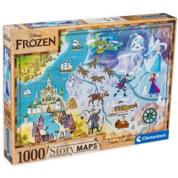 Puzzle Clementoni de 1000 de piese - Regatul Inghetat 2
