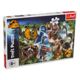 Puzzle Trefl Dinozaurii preferati 300 piese