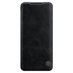 Carcasa din piele Nillkin, compatibila Xiaomi Mi 11, Negru