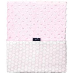 Paturica bebelusi Minky 75x100 Womar Zaffiro AN-MK-01, Roz/Gri Deschis