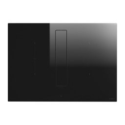 Plita incorporabila cu hota integrata Elica Nikolatesla FIT, Cu Inductie, Control prin atingere, 2 zone de gatit, Sticla Neagra