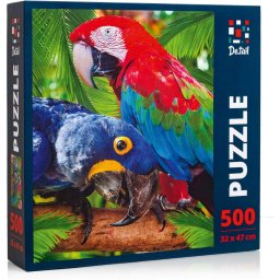 Puzzle Parrots, 32x47 cm, 500 piese