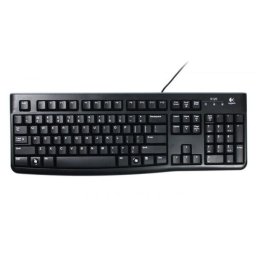 Tastatura Logitech Business, Ukr, cu fir, Negru