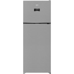 Frigider cu doua usi Beko B3RDNE504HXB, 477L, Clasa E, H 186,5 cm, Metal Look