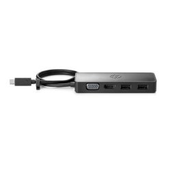 Docking station HP Travel Hub G2, USB-C, Negru
