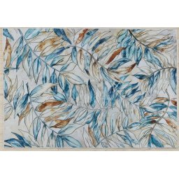 Covor cu print digital 3D Leafs Heinner Home, 160x230 cm, poliester 100%, spate antiderapant