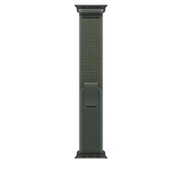 Apple Watch 49mm Loop: Green Trail Loop - S/M - Black Titanium Finish