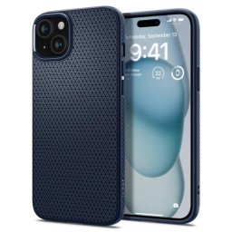 Husa pentru IPHONE 15, SPIGEN LIQUID AIR, Navy Blue