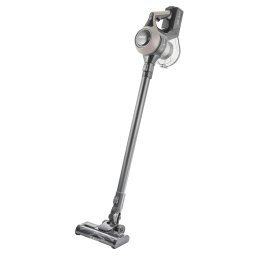 Aspirator vertical fara fir Zelmer ZSVC510, 130W, 2200 mAh, doua trepte de viteza, filtru EPA 12, autonomie pana la 40 min, perie electrica cu lumina LED, recipient de praf de 0.8 l, negru/gri