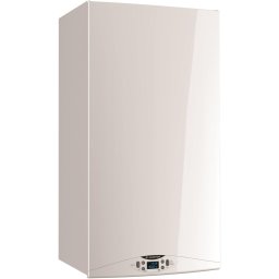 Centrala murala in condensare Ariston HS PREMIUM 24 EU2, 24 kw, gaz natural, conversie GPL, amortizor de zgomot, afisaj LCD, Alb