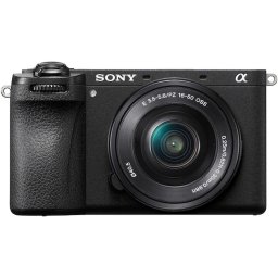 Aparat foto mirrorless Sony A6700, APS-C, 26MP, 4K, AI, Stabilizare 5 axe, Negru + Obiectiv 16-50mm