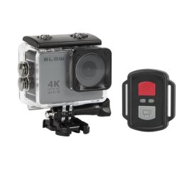 Camera Video Sport Compacta Blow 78-538#, 16 MP, 4K Ultra HD, senzor CMOS, Wi-Fi, Gri-Negru