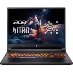 Laptop Acer Nitro V 16 AI ANV16-42-R7VN, AMD Ryzen 7 260, 16 inch, RAM 16GB, SSD 1 TB, NVIDIA GeForce RTX 5070, No OS, Negru