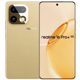 Telefon mobil Realme 16 Pro+, 6.8 inch, 512GB, 12GB RAM, Dual SIM, 5G, Auriu