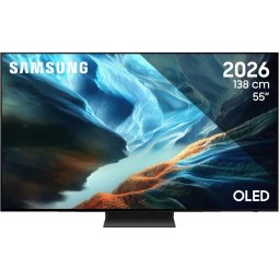 Televizor Samsung OLED 55S90H, 138 cm, Smart, 4K Ultra HD, 165 Hz, Clasa F (Model 2026), Negru