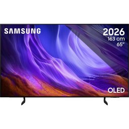 Televizor Samsung OLED 65S85H, 163 cm, Smart, 4K Ultra HD, 120 Hz, Clasa F (Model 2026), Negru