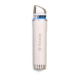 Aparat facial Therabody TheraFace Depuffing Wand, cu tratament rece si cald, Alb