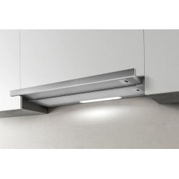 Hota telescopica Elica Elite LUX GRIX/A/90, 90cm, 650 m³/h, viteze 3 + intensiv, Otel inoxidabil