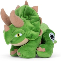 Jucarie de plus Schmidt - Jurassic World - Dinozaurul Triceratops, 25 cm