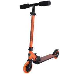 Trotineta copii pliabila, Lamborghini KicknRoll L6 120, ghidon reglabil, design sport, 8+ ani, suport maxim 50 kg, Portocaliu