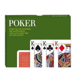 Set carti de joc si zaruri Piatnik - Poker, 5 zaruri cu simboluri de Poker