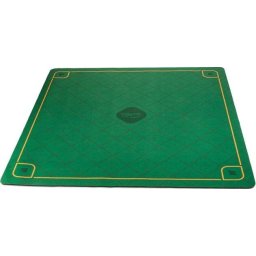 Covoras Cayro Playmat 80x80 pentru poker si jocuri de societate, Verde