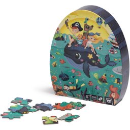 Puzzle Educativ EurekaKids- 100 Piese - Adancuri, varsta 5+ ani , Multicolor