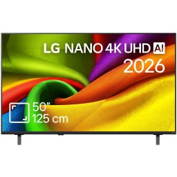 Televizor LG LED 50NU8E0B3LA, 125 cm, Smart, 4K Ultra HD, Clasa F (Model 2026)